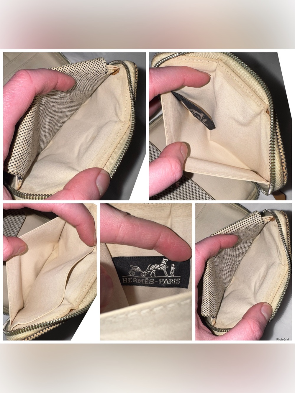 Hermès AUTHENTIC Herline Zip Around Wallet - Picture 15 of 16